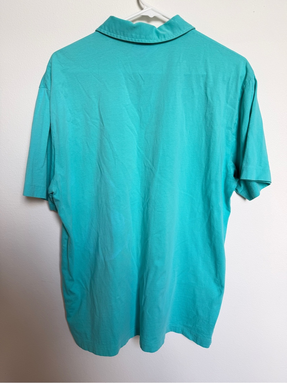Patagonia Men's Teal Polo Shirt with Subtle Logo - Picture 4 of 5